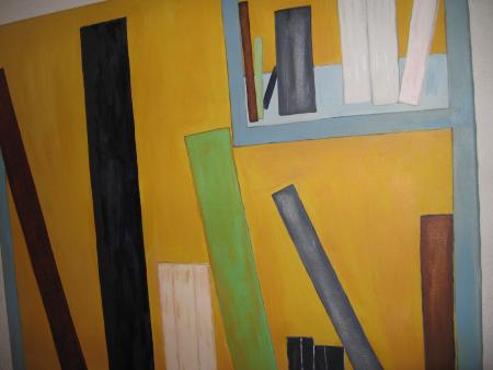 Une biblioth�que, c'est un des plus beaux paysages du monde.  Jacques Sternberg