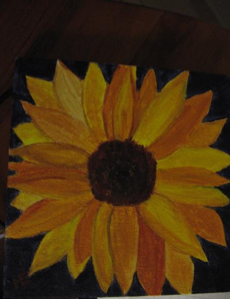 petit tournesol pour une amie